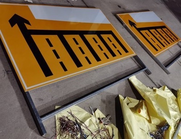 新乡新乡道路施工标志牌 养护专用标志牌